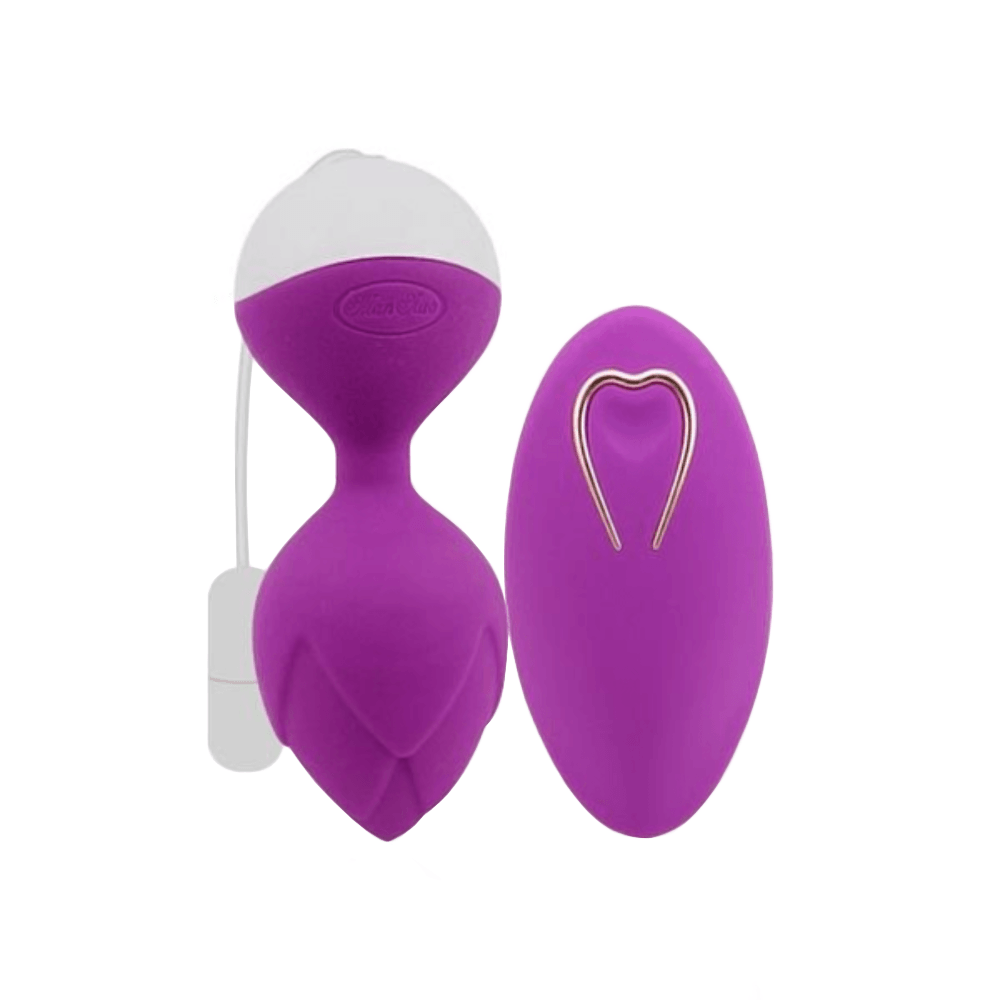 Observe an image of BPA-free silicone Pussy Masturbator Remote Control Kegel Balls designed for enhanced pleasure and comfort.