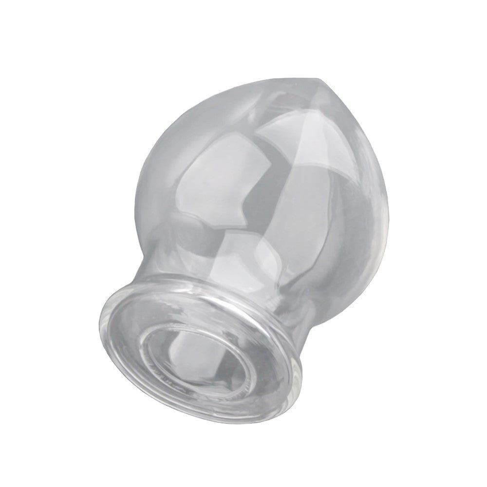 Premium glass plug for anal stimulation, featuring a smooth and durable surface for safe play.