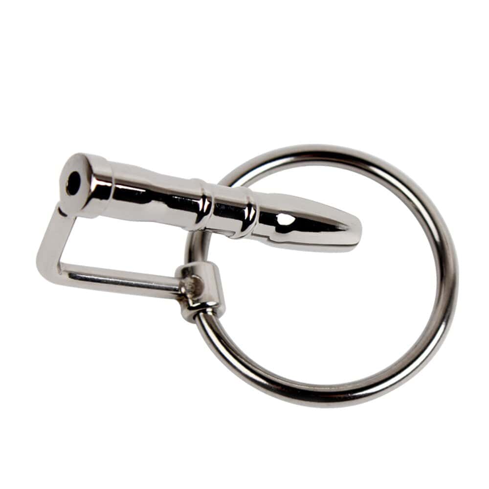 Medical-grade stainless steel penis plug with smooth surface for comfort and safety.