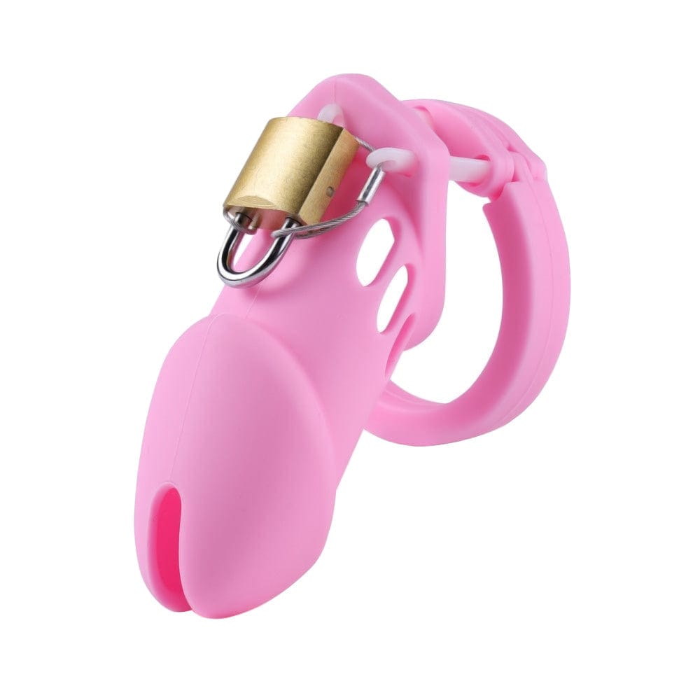 Displaying an image of the Candy-Coloured Soft Silicone Cage encouraging a vibrant and pleasurable experience.