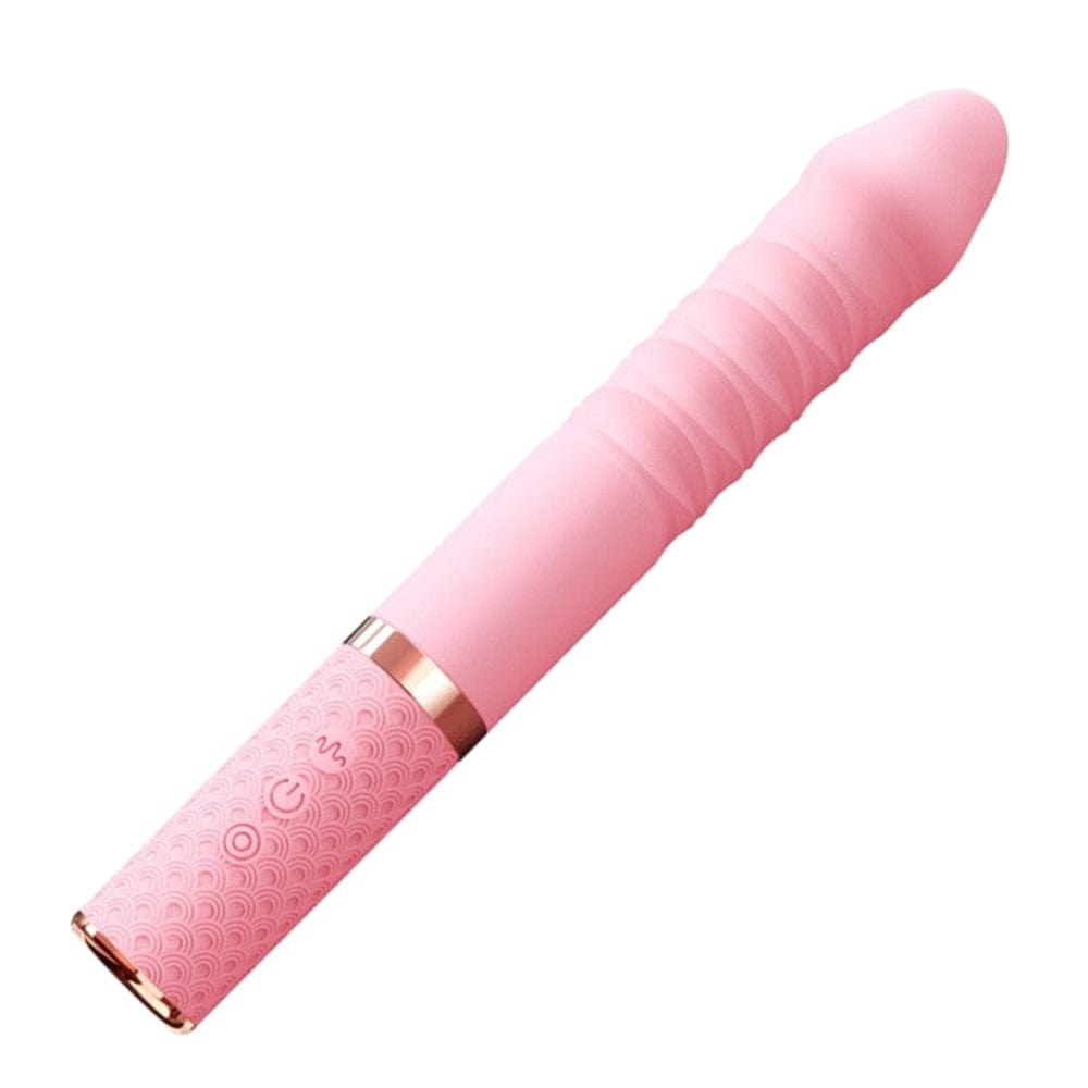 Enchanted Wand Pumping Thrusting Dildo Vibe