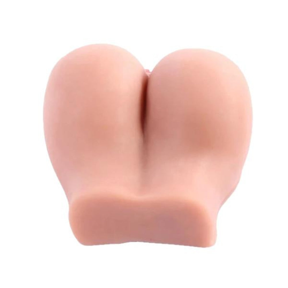 Here is an image of the dimensions of Booty Call Fake Pussy Sex Toy, measuring 6.69 inches in length and 7.09 inches in width.