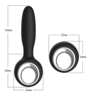 Elegant 12-Speed Vibrating Butt Plug 5.91 Inches Long offering a soothing retreat and relaxation