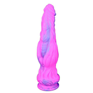 Visual of the Pearl Crushing Knotted Dildo with folds, bumps, and ridges for exquisite sensations.