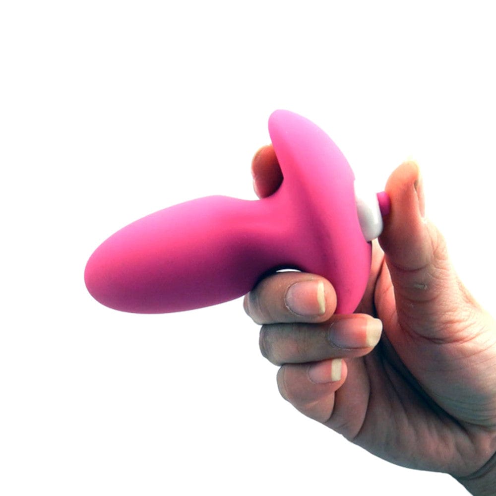 You are looking at an image of the 1.10 inches wide Colored Hollow Silicone Vibrating Plug for maximum comfort.