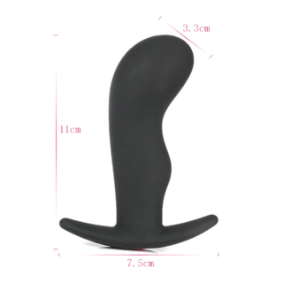 Check out an image of Remote Controlled Silicone Vibrating Butt Plug 4.33 Inches Long offering a range of sensations with ten frequencies.