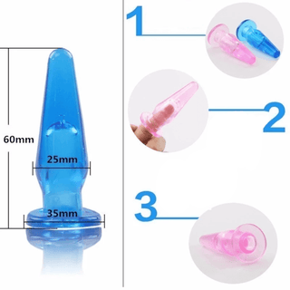 Take a look at an image of Finger G-Spot Silicone Vibrating Butt Plug designed for ultimate satisfaction and safety.