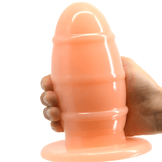 A visual representation of the toy with ribbed texture for added sensation.