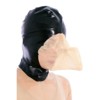 Full Coverage Bondage Rubber Hood