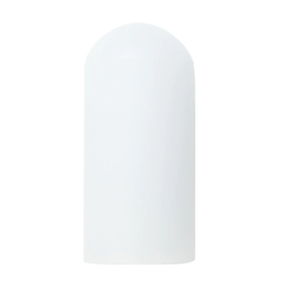 This is an image of a White Silicone Penis Sleeve with open-glans design for added sensitivity and stimulation.