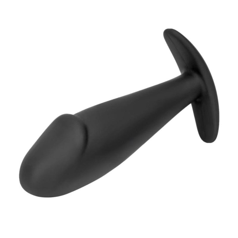 Check out an image of Cute Black Dick Beginner Plug 3.94 Inches Long Kit easy to clean and maintain for worry-free playtime.
