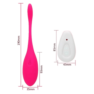 In the photograph, you can see an image of Pink Sperm Remote Control Kegel Balls, the perfect companion for a journey of self-discovery and sensual indulgence.