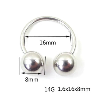 High-quality stainless steel PA Piercing Jewelry for safe and comfortable wear.