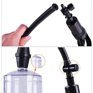Here is an image of Erection Extender Assist Penis Pump with Vacuum Gauge Enlarger displaying a blend of comfort and durability for intimate encounters.