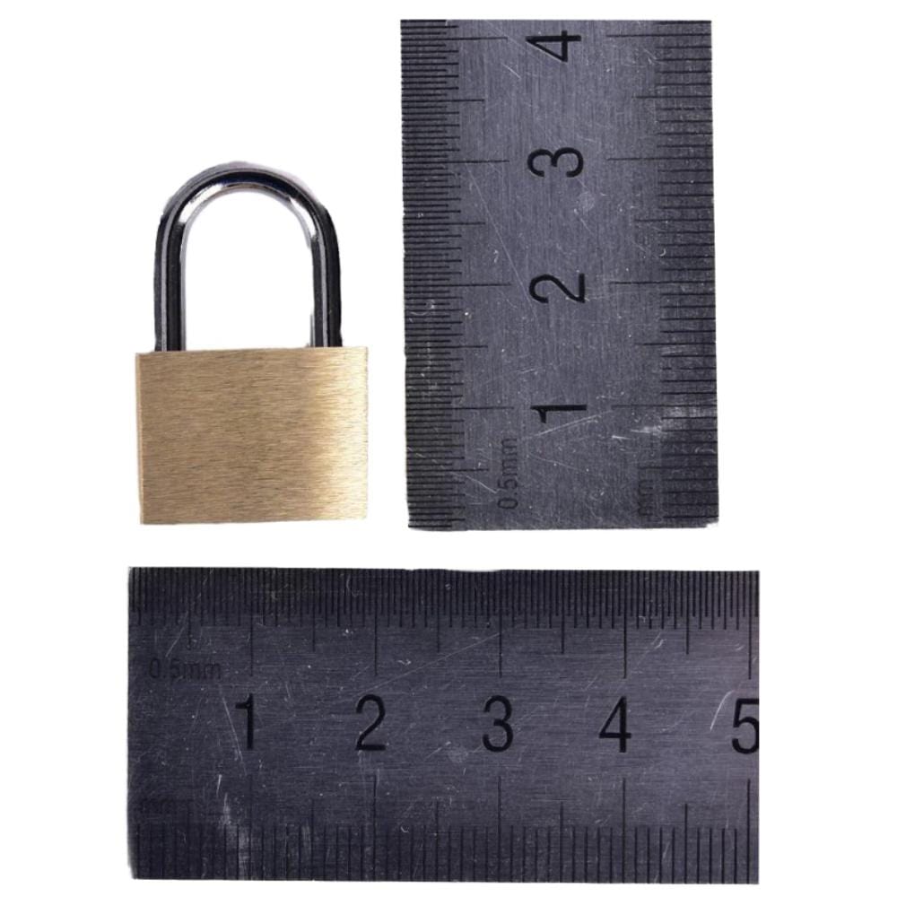 A luxurious and durable padlock with smooth, sleek texture