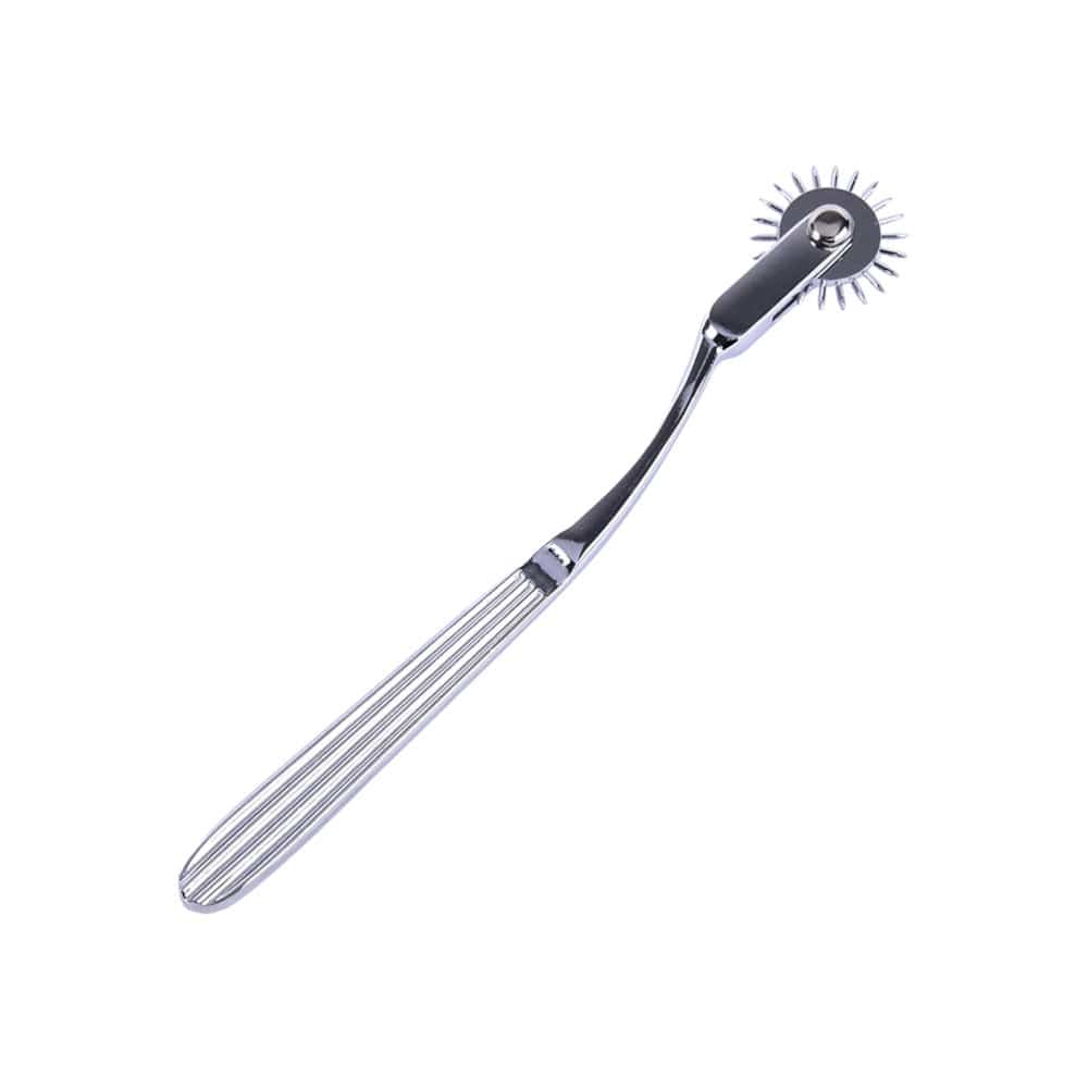 Here is an image of the Handheld Wartenberg Spiky Medical Pinwheel, a game-changer in intimate encounters for heightened pleasure.