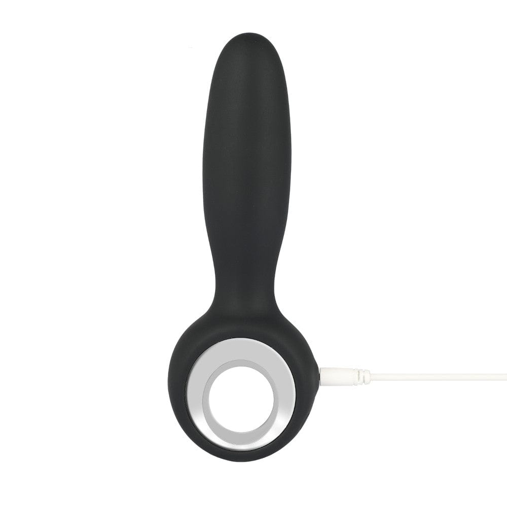 Elegant 12-Speed Vibrating Butt Plug 5.91 Inches Long in luxurious silicone material