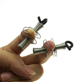Check out an image of Pleasure Stimulation Electro Clamps Set for easy cleaning and storage in a cool, dry place