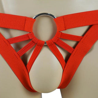 Check out an image of the Crotchless Ring Harness offering a unique combination of form and function for pleasurable wear.