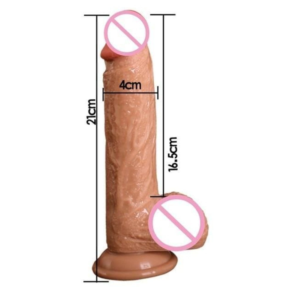 An in-depth look at Pegging Is Fun 8 Inch Dildo for Couples, a versatile toy for solo or partner play, designed for maximum pleasure and satisfaction.