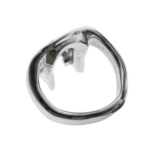 A variety of metal cock restraint rings for versatile pleasure experiences.