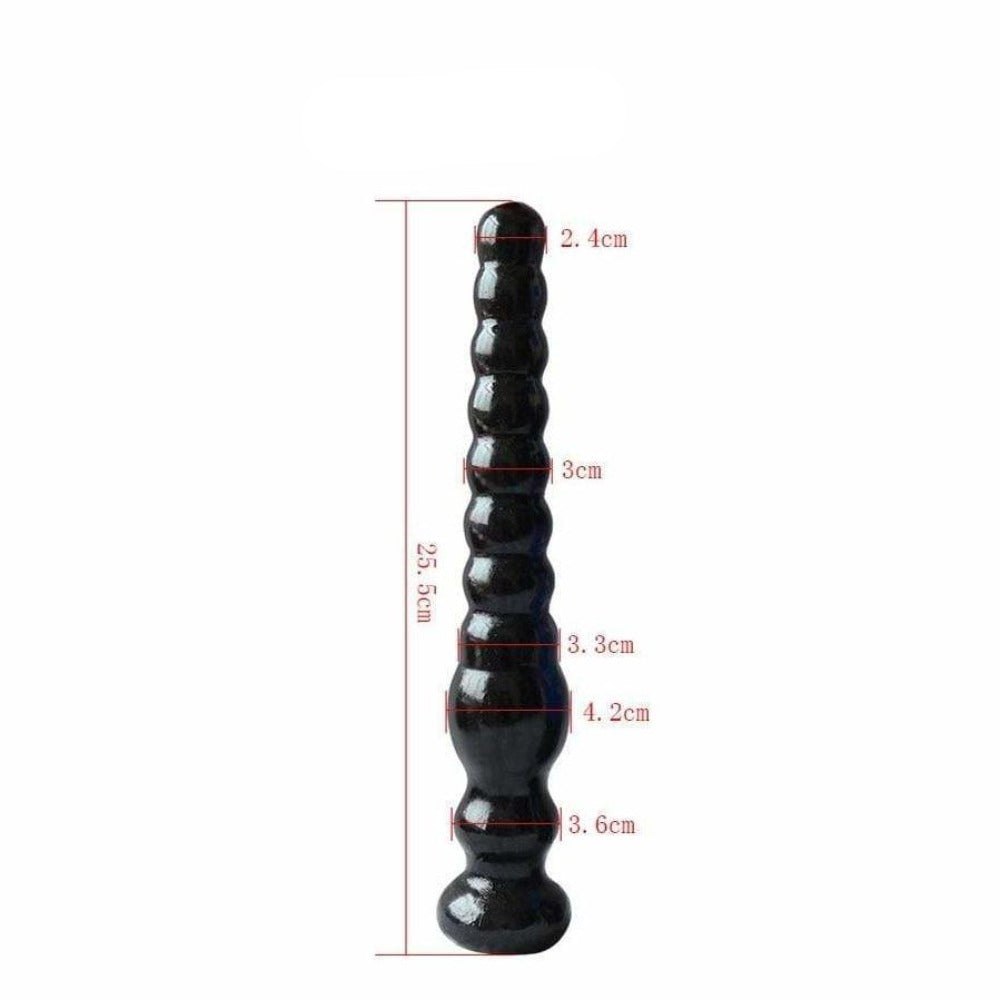 This is an image of Rear Infiltrator Soft Anal Beads, crafted from high-quality silicone for comfort and safety.