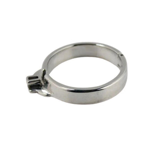 An image showcasing the sleek and finely-crafted design of the Accessory Ring for Mature Metal Device.