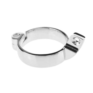 Displaying an image of Accessory Ring for Twice a Virgin Metal Cage designed for a secure grip on the chastity cage.