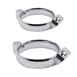 This is an image of Accessory Ring for Twice a Virgin Metal Cage featuring varying ring sizes for personalized fit.