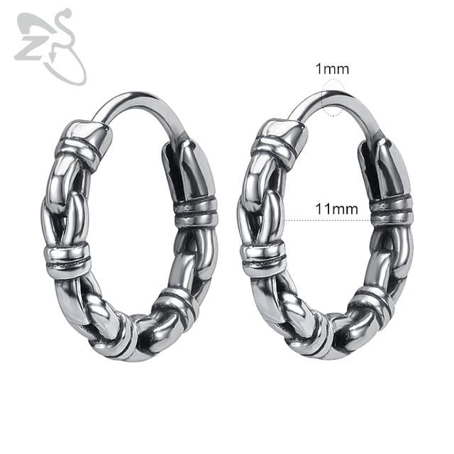 In the photograph, you can see an image of Rugged Stainless Guiche Rings with a smooth texture for a frictionless experience.