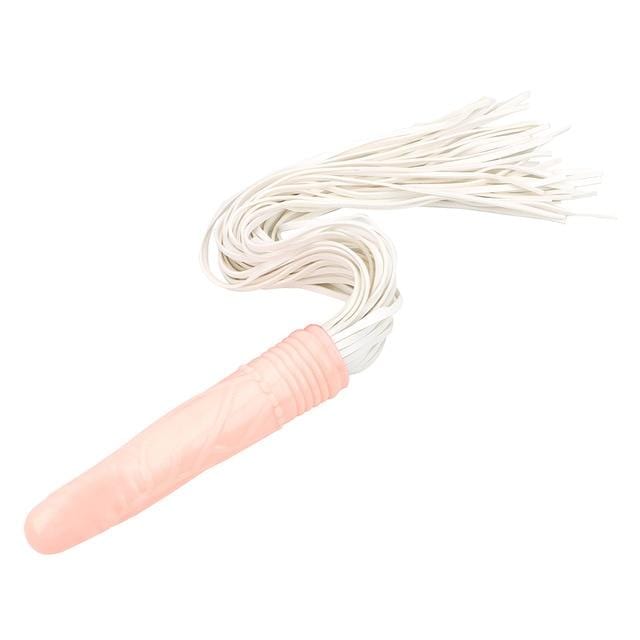 An image demonstrating the smooth and body-safe texture of the dildo on the Punishment for the Horny Dildo BDSM Toy for a pleasurable experience.
