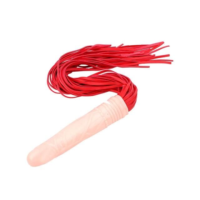 You are looking at an image of the high-quality PU leather material used in the construction of the Punishment for the Horny Dildo BDSM Toy for comfort and durability.