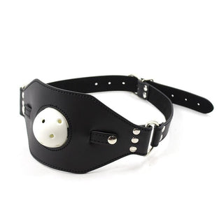 Studded Leather Gag Ball