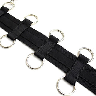 Experience the dominance and submission dynamics with these high-grade nylon bondage straps.