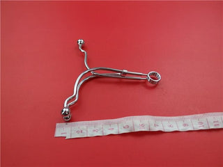 Cleaning and storing made easy for the corrosion-resistant stainless CBT penis clamp