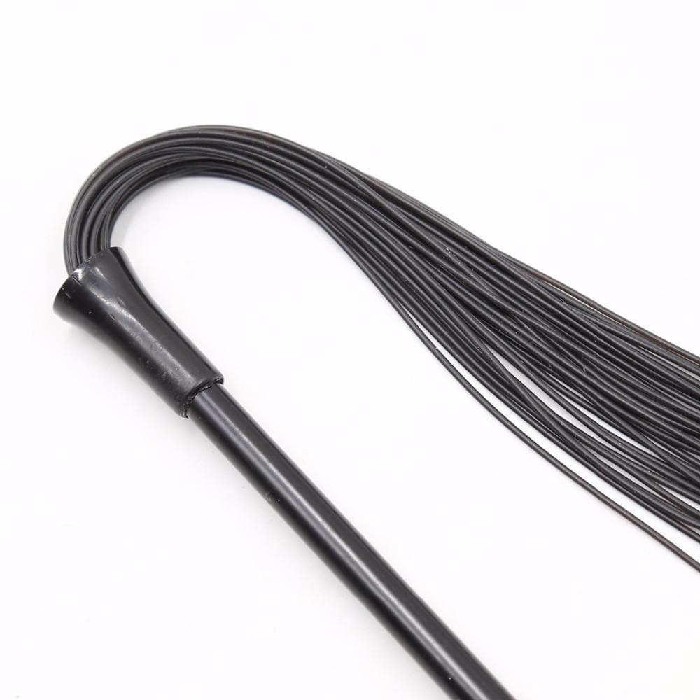 Experience the ecstasy of dominance with this silicone flogger, designed for pleasure and pain.