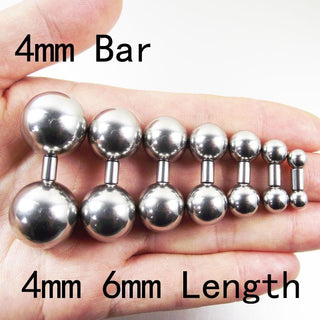 Premium stainless steel material for safe and durable piercing jewelry.