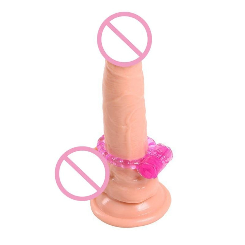 Here is an image of Beaded Ring | Durable and Powerful Vibrating Ring with built-in vibrating massager for heightened intimacy.