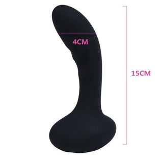 Featuring an image of a rechargeable vibrating plug with various vibration frequencies for customizable pleasure experiences.