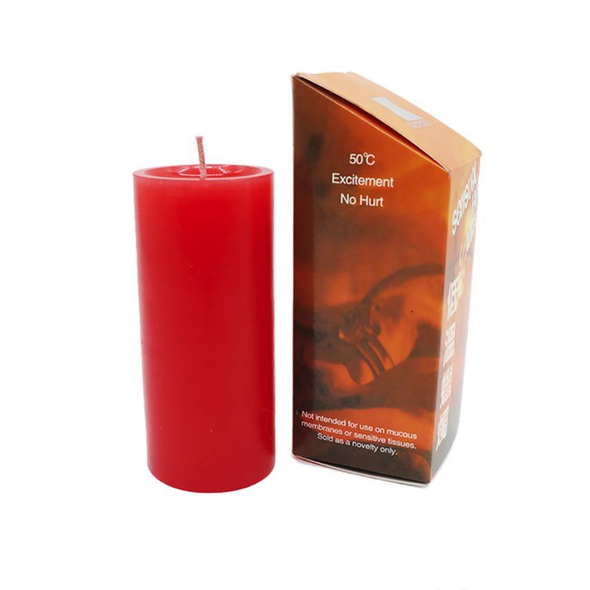 Burning Sensation Wax Play Candle, designed for adventurous lovers, offering a unique sensory experience with gentle heat and easy cleanup, elevating intimate moments to new heights of passion.