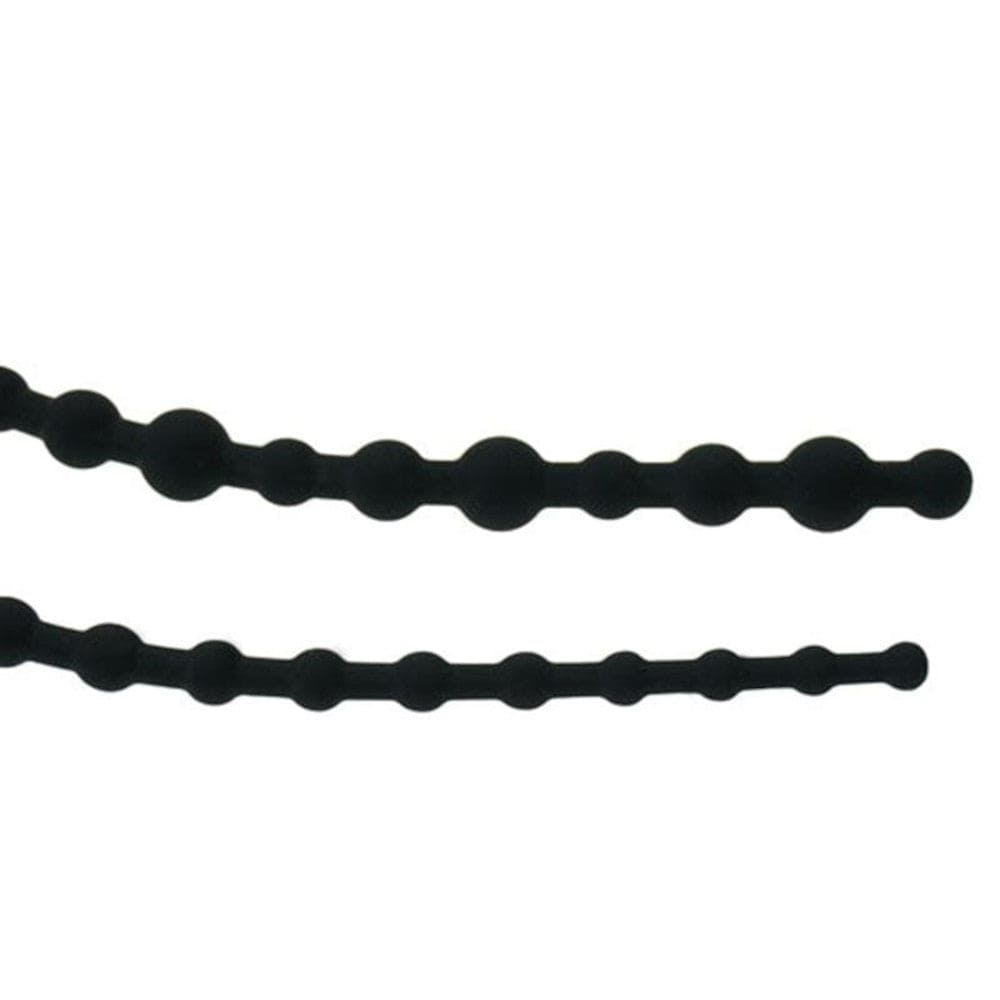 Image of beaded shaft detail on Medical-Grade Silicone Urethral Penis Plug for texture and stimulation
