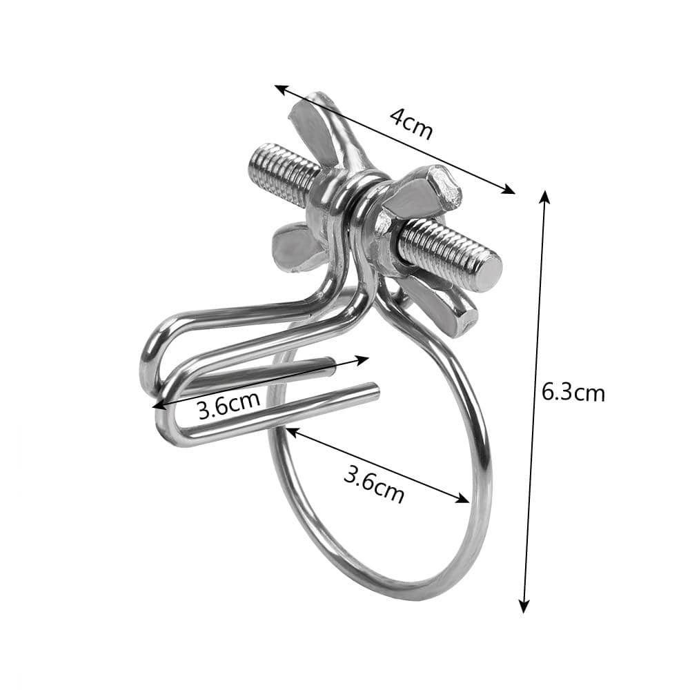 Here is an image of Cruel Adjustable Urethral Stretcher, a silver plug with ring, perfect for elevating intimate moments.